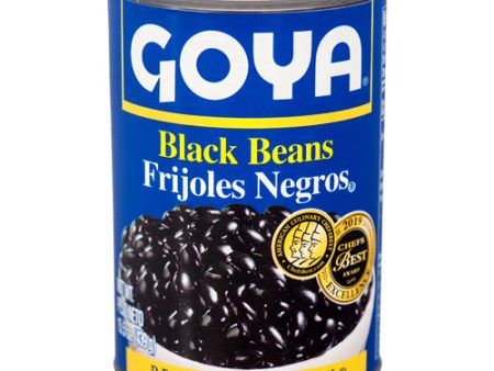 WHOLESALE GOYA BLACK BEANS 15.5Z SOLD BY CASE Online now