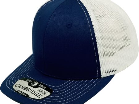 PB222J KIDS TRUCKER HAT [NAVY WHITE] For Discount