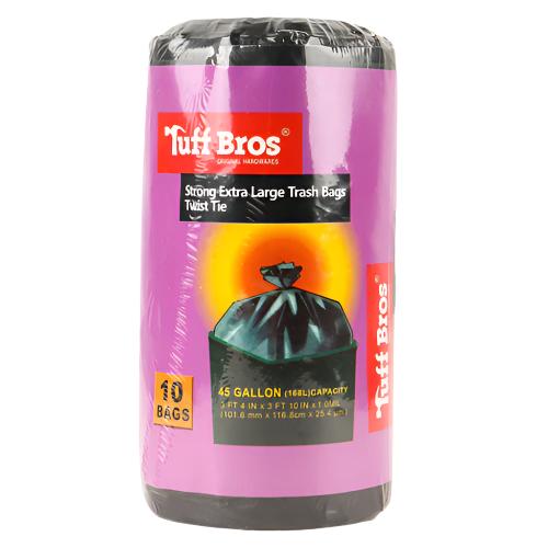 WHOLESALE TUFF BROS LARGE TRASH BAG 45 GAL. 10CT SOLD BY CASE Online