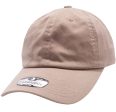 PB136 [KHAKI] UNSTRUCTURED COTTON TWILL DAD HATS Supply