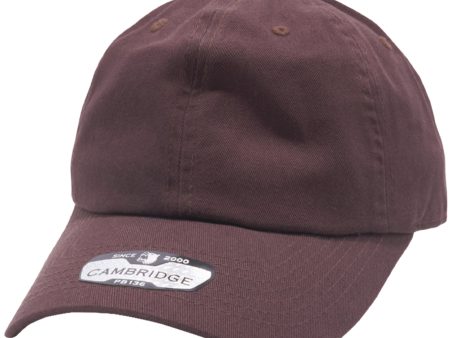 PB136 [BROWN] UNSTRUCTURED COTTON TWILL DAD HATS For Discount