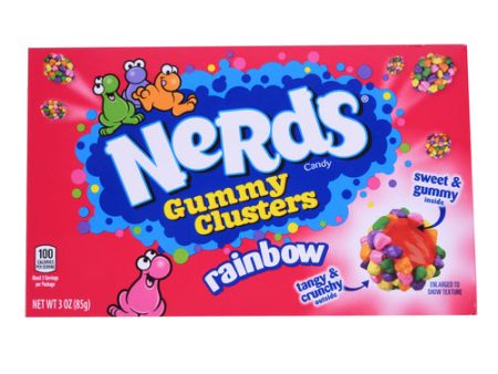 WHOLESALE NERDS CLUSTERS THEATER BOX 3 OZ SOLD BY CASE Sale