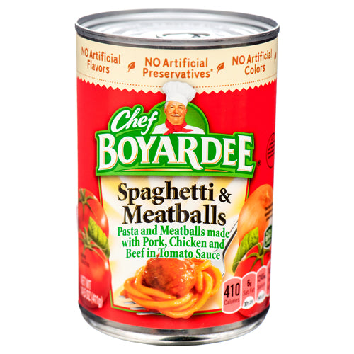 WHOLESALE CHEF BOYARDEE SPAGHETTI & MEATBALLS 14.5 OZ SOLD BY CASE Online now