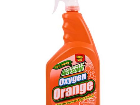 WHOLESALE AWESOME OXYGEN ORANGE CLEANER 32 OZ SOLD BY CASE Online Sale