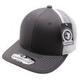 PB222-CHARCOAL-WHITE CAMBRIDGE TRUCKER HAT Sale