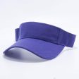 PB144 [PURPLE] BLANK VISOR HATS Hot on Sale