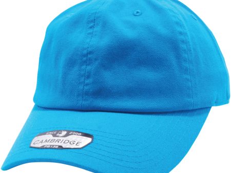 PB136 [AQUA] UNSTRUCTURED COTTON TWILL DAD HATS Online Hot Sale