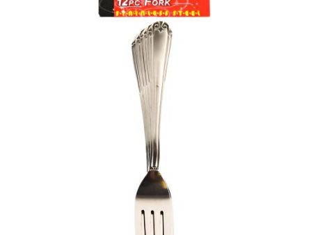 WHOLESALE FORK STAINLESS 1.2MM 12PCS SOLD BY CASE Online Sale