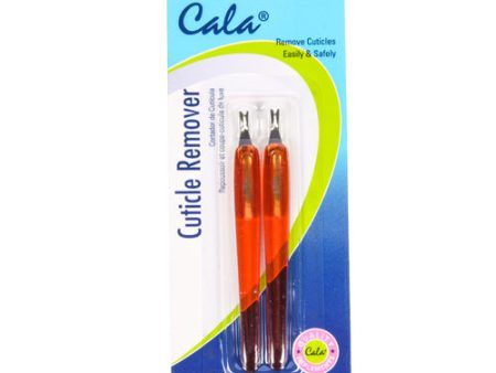 WHOLESALE CUTICLE REMOVERS 2PK #CALA 70-702B 20702 SOLD BY CASE Hot on Sale