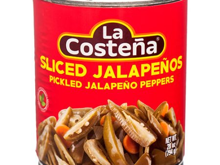 WHOLESALE LA COSTENA SLICED JALAPENO 28 OZ SOLD BY CASE on Sale