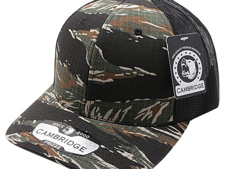 PB222C-TIGER-BLK CAMBRIDGE TRUCKER HAT Online Hot Sale