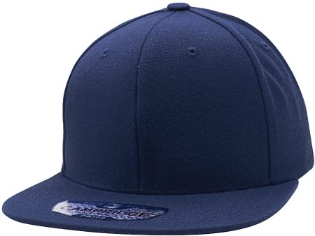 PB103 [NAVY] WOOL BLEND SNAPBACK HATS Supply