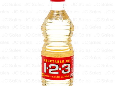 WHOLESALE 123 OIL 500 ML VEGETABLE OIL SOLD BY CASE Online