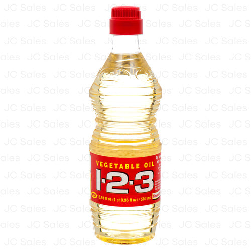 WHOLESALE 123 OIL 500 ML VEGETABLE OIL SOLD BY CASE Online