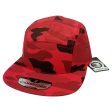 PB259 [RED] CAMBRIDGE SHINY CAMO CAMPER For Discount