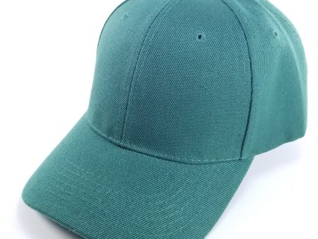 PB128 [D.GREEN] HOOK AND LOOP BACKSTRAP WITH ACRYLIC CURVED CAPS Online