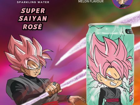 Dragon Ball Anime Melon Flavor Soda Sparkling Water, 11.8oz 24ct For Sale