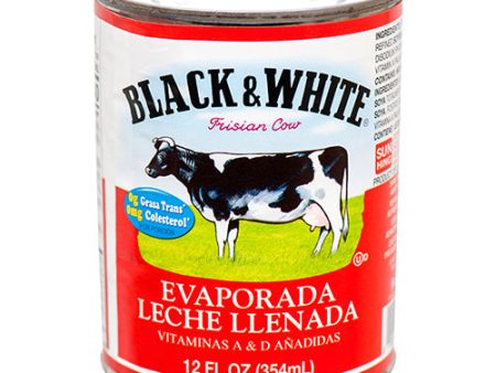 WHOLESALE BLACK & WHITE EVAPORATED MILK 12 OZ SOLD BY CASE Online Sale