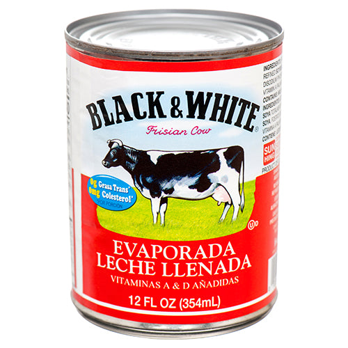 WHOLESALE BLACK & WHITE EVAPORATED MILK 12 OZ SOLD BY CASE Online Sale