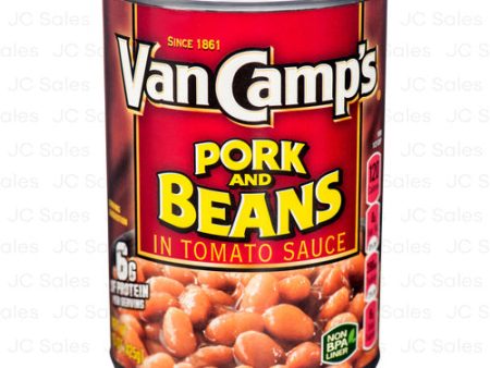 WHOLESALE VAN CAMPS PORK & BEANS 15 OZ SOLD BY CASE Cheap