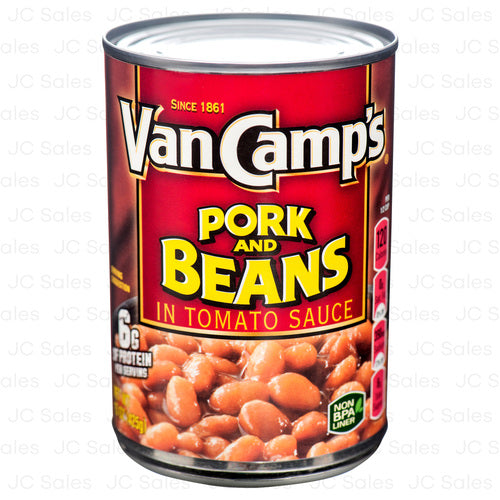 WHOLESALE VAN CAMPS PORK & BEANS 15 OZ SOLD BY CASE Cheap