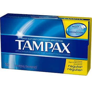 Tampax Tampons, Regular, 12 10ct Fashion