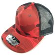 PB238 [RED] CAMBRIDGE 5 PANEL SHINY CAMO TRUCKER Online now