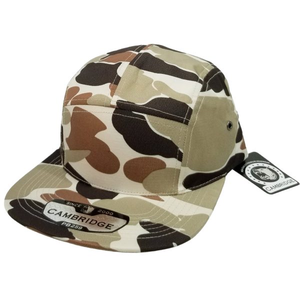 PB259 [BEIGE KHAKI] CAMBRIDGE SHINY CAMO CAMPER Fashion