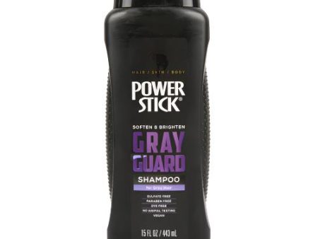 WHOLESALE POWER STICK MEN S SHAMPOO GRAY GAURD 15 OZ SOLD BY CASE For Discount