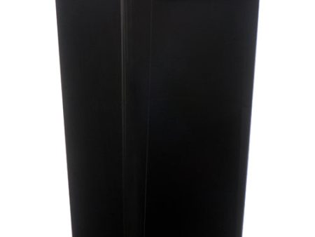 WHOLESALE STERILITE #9004 13GAL WASTEBASKET TOUCHTOP BLACK CLR SOLD BY CASE For Sale