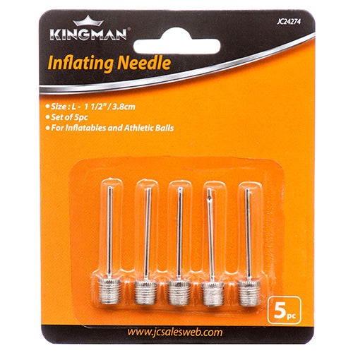 WHOLESALE KINGMAN INFLATOR NEEDLES 5PC SOLD BY CASE Hot on Sale