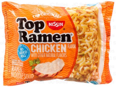 WHOLESALE NISSIN TOP RAMEN CHICKEN 3 OZ SOLD BY CASE Online Sale