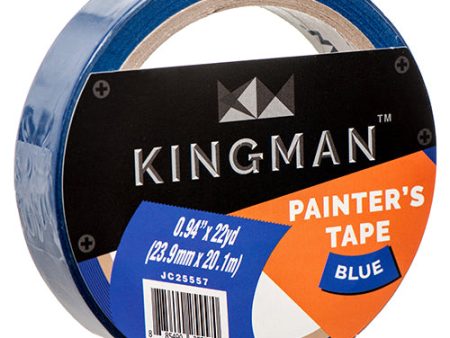 WHOLESALE KINGMAN MASKING TAPE BLUE 0.94 X 22YDS SOLD BY CASE Online Sale