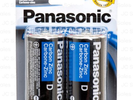 WHOLESALE BATTERY PANASONIC #D 2 PK SOLD BY CASE Discount