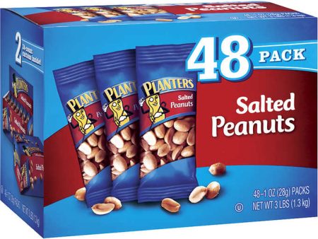 Planters Salted Peanuts, 1oz 48ct Supply