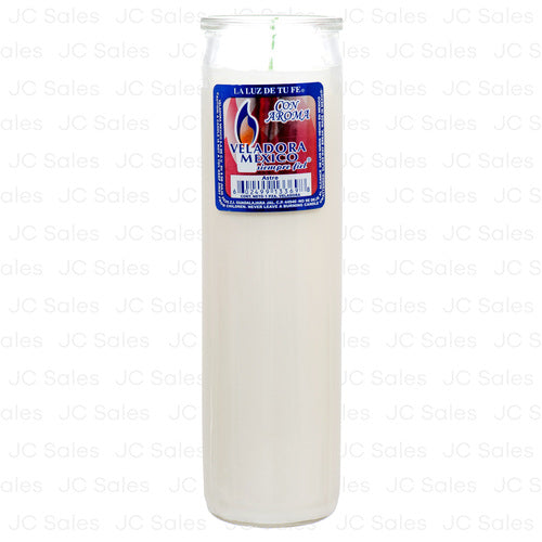 WHOLESALE VELADORA RELIGIOUS CANDLE WHITE SOLD BY CASE Cheap