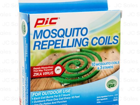 WHOLESALE PIC MOSQUITO COIL 10PK SOLD BY CASE Online Hot Sale