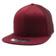 PB107 [BURGUNDY] COTTON 6PANEL TRUCKER HATS For Cheap