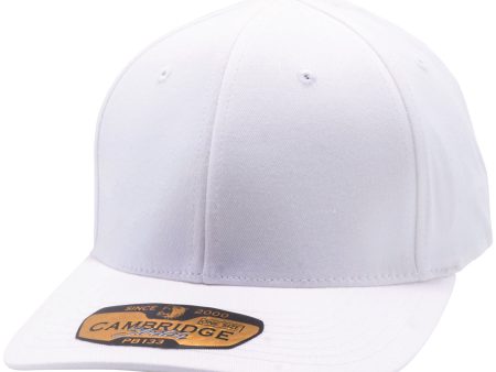 PB133 [WHITE] COMFORT FIT ONE SIZE BASEBALL CAPS Cheap