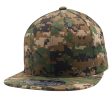 PB105 [WOODLAND DIGITAL CAMO] COTTON SNAPBACK HATS Supply