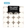 WHOLESALE NUVALU TEALIGHT CANDLE 16CT WHITE SOLD BY CASE For Cheap