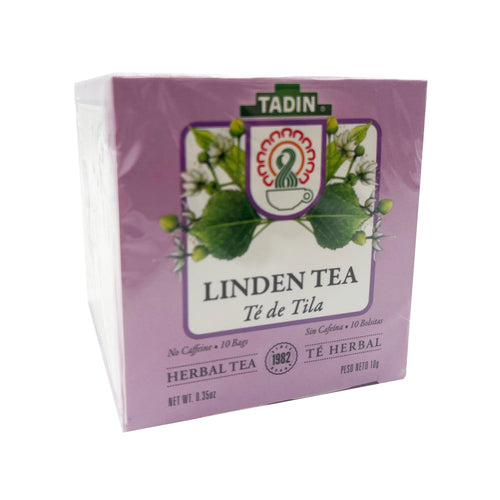 WHOLESALE TADIN LINDEN TEA BLEND 10 BAGS SOLD BY CASE Hot on Sale