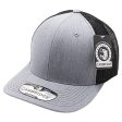 PB222H-H.GRAY-BLK CAMBRIDGE TRUCKER HAT Cheap