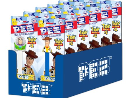 PEZ Toy Story 4 Blister Packs, 12ct Fashion