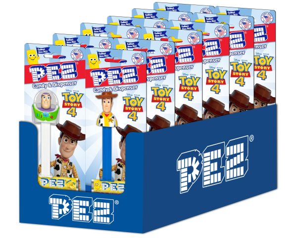 PEZ Toy Story 4 Blister Packs, 12ct Fashion