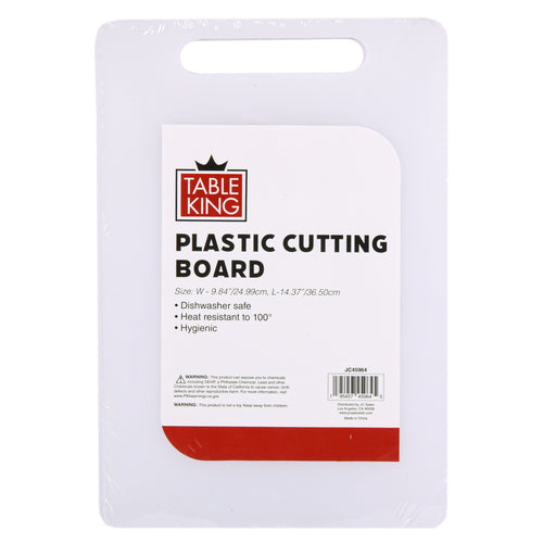 WHOLESALE TABLE KING PLASTIC  CUTTING BOARD 14.37 X 9.84 SOLD BY CASE For Cheap