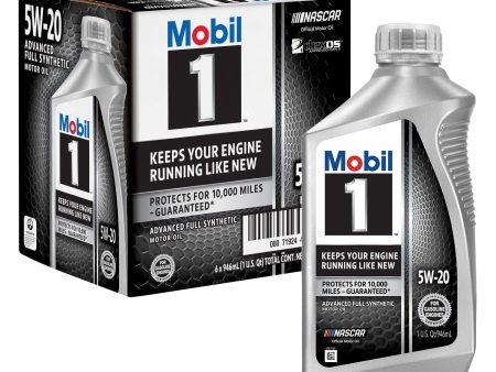 Mobil 1 5W-20 Motor Oil (6 pack, 1-quart bottles) Discount