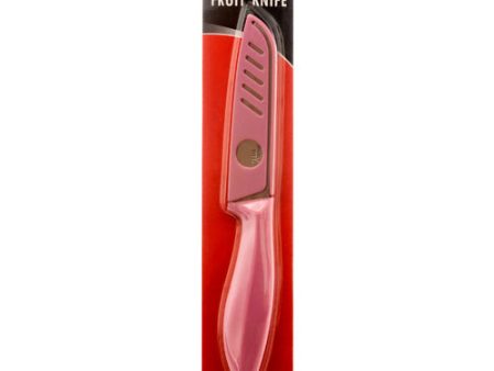 WHOLESALE TABLE KING FRUIT KNIFE W COVER 8 & ASST CLRS #029418 SOLD BY CASE Fashion