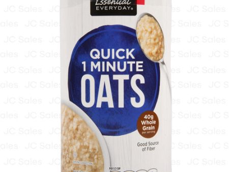 WHOLESALE ESSENTIAL EVERYDAY QUICK OATS 18 OZ SOLD BY CASE For Discount