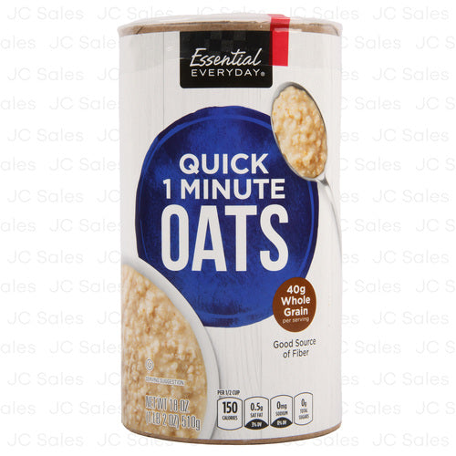 WHOLESALE ESSENTIAL EVERYDAY QUICK OATS 18 OZ SOLD BY CASE For Discount